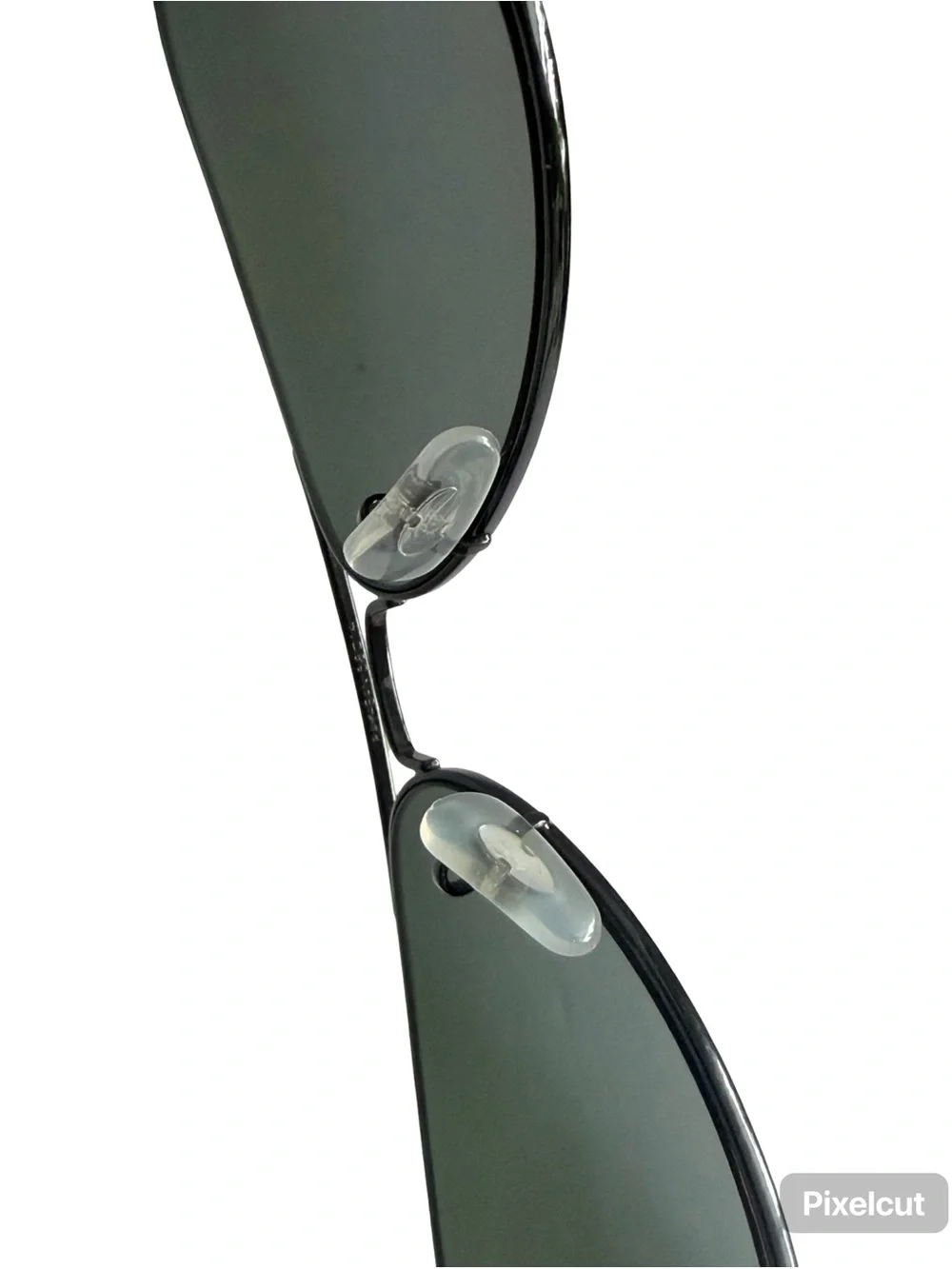 Unisex Ray-Ban Aviator Sunglasses - Black Frame with Green Lenses